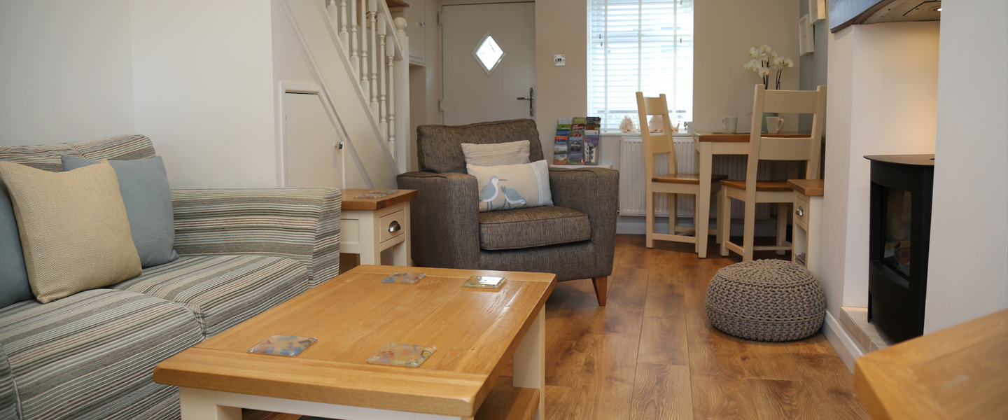 kirrin cottage conwy living area. North wales, snowdonia, anglesey self catering cottage holiday